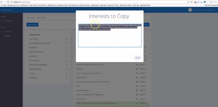 Targetr Demo