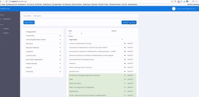 Targetr Software