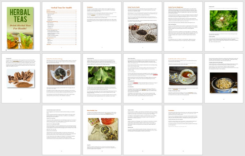 OTO Module 4 Report Herbal Teas for Health