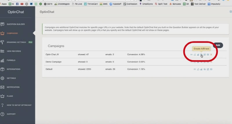 OptinChat Software