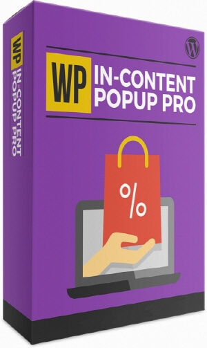1 WP In-Content Popup Pro License