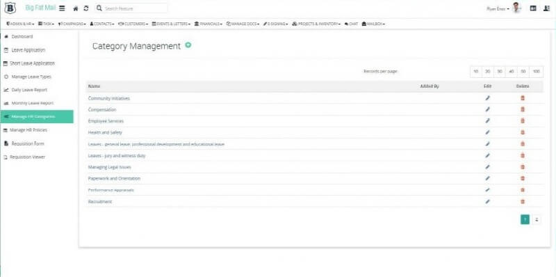 TASKS MANAGEMENT
