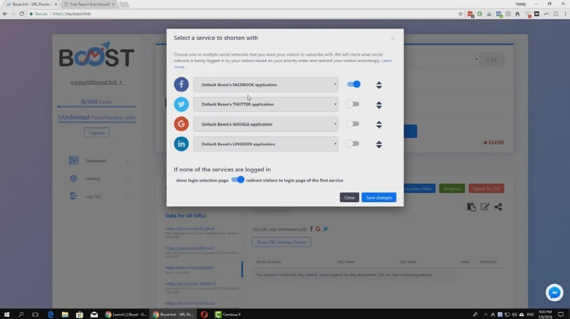 Boost Marketing URL Shortener