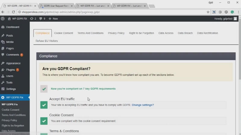 GDPR Compliance For WordPress