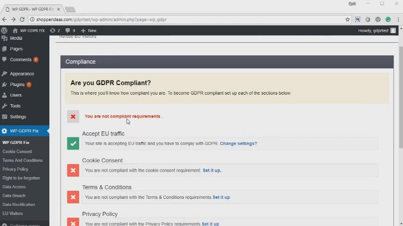 WP GDPR Fix Review
