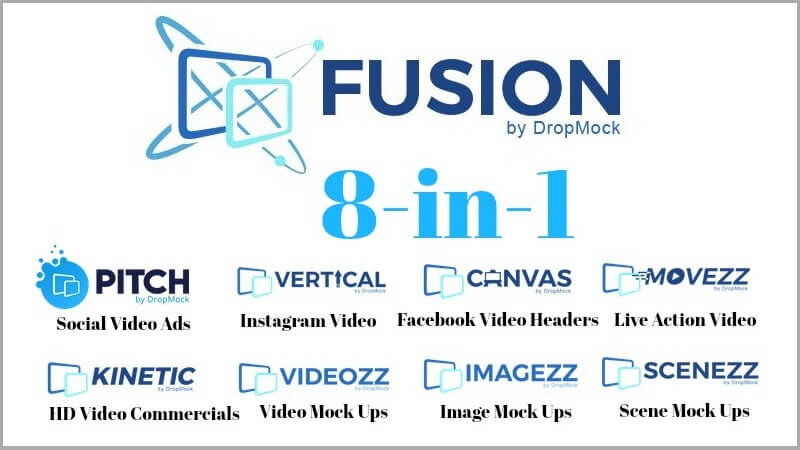 Fusion by DropMock 8 in 1 Video Software