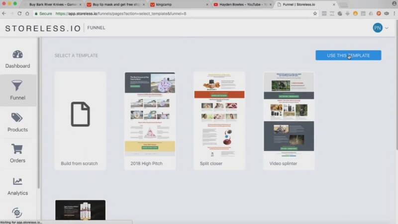 Storeless Demo