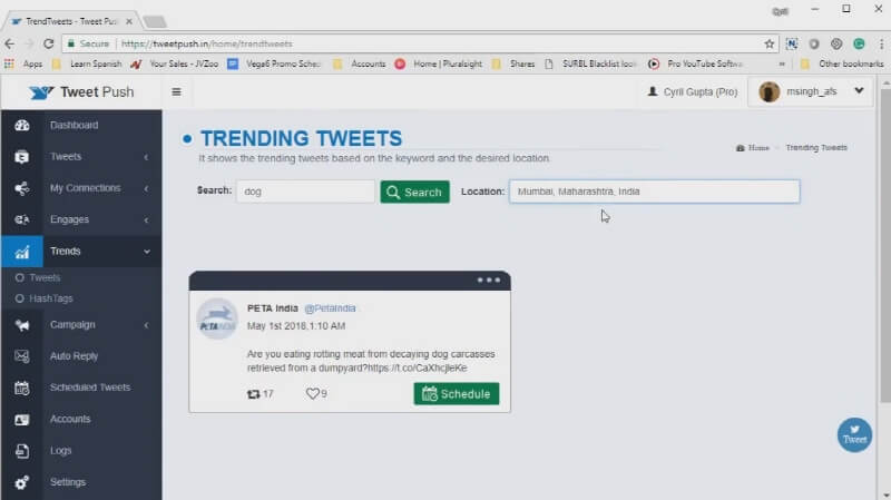 TweetPush OTO Upsell Downsell