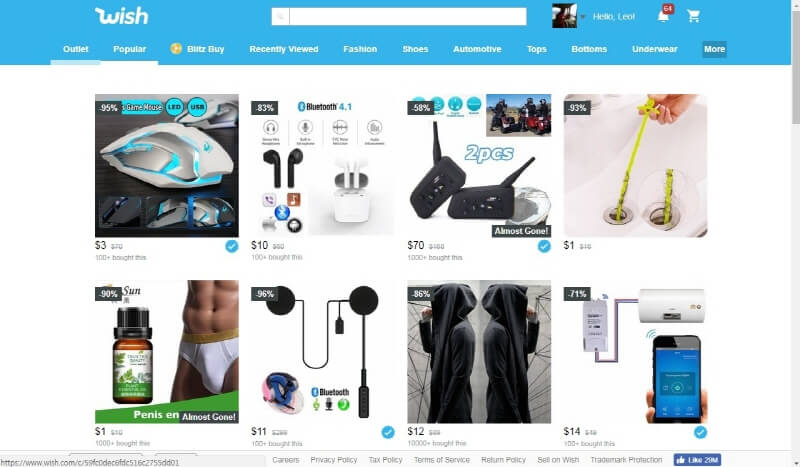 Wish Inspector Wish.com eCom Product Research Software