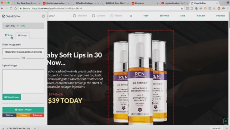 eCom Funnel Builder