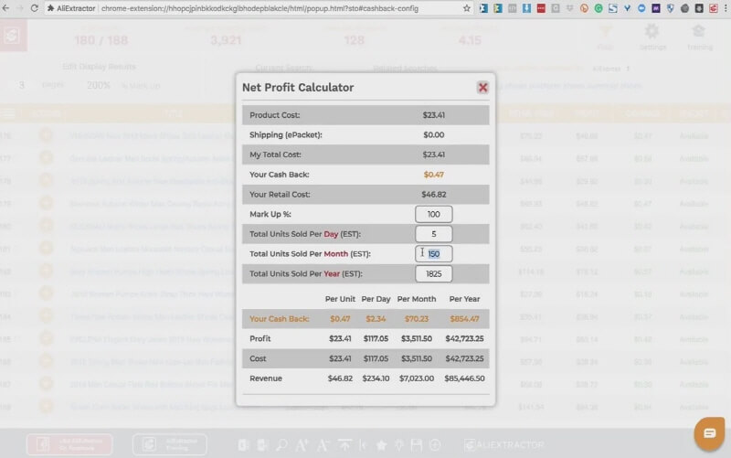 AliExpress Dropship Products Research Tool