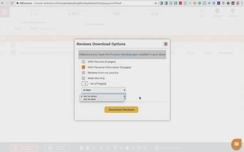 AliExtractor Software