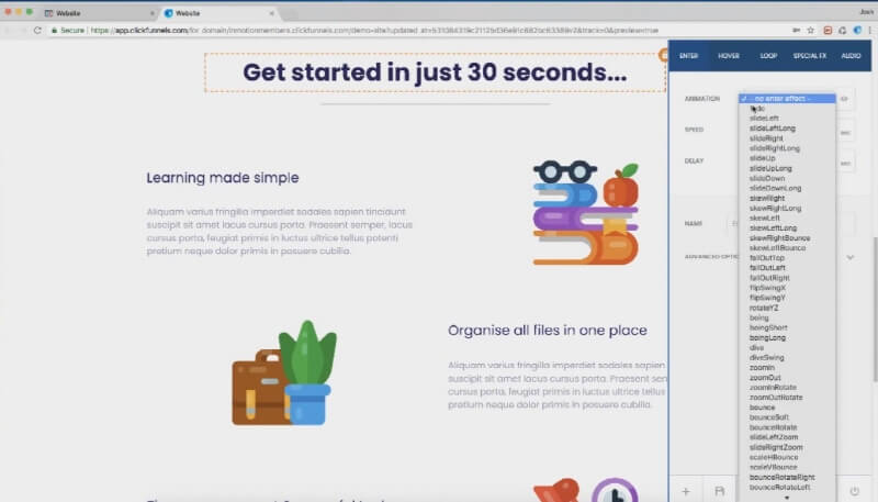 Click Animate Bonus