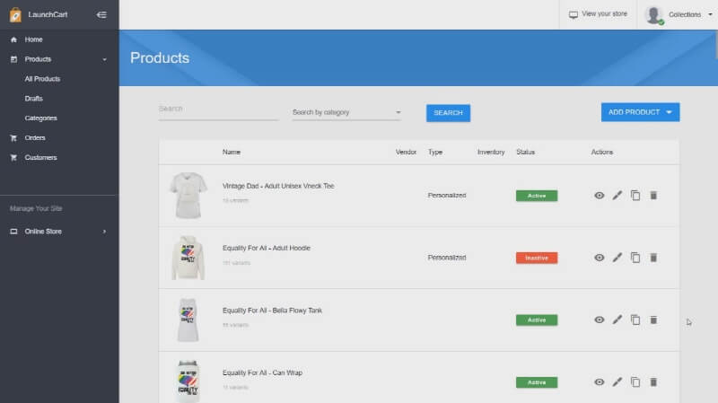 LaunchCart DFY eCommerce Platform