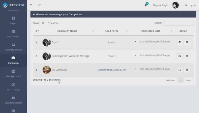 Leads2List Tutorial