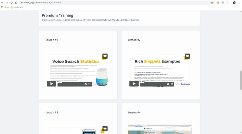 Google Voice Ranking Software