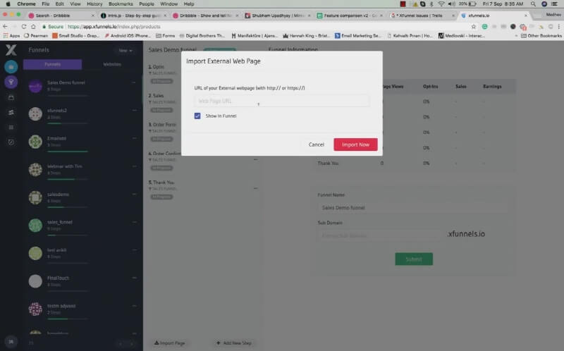 XFunnels Funnel Builder