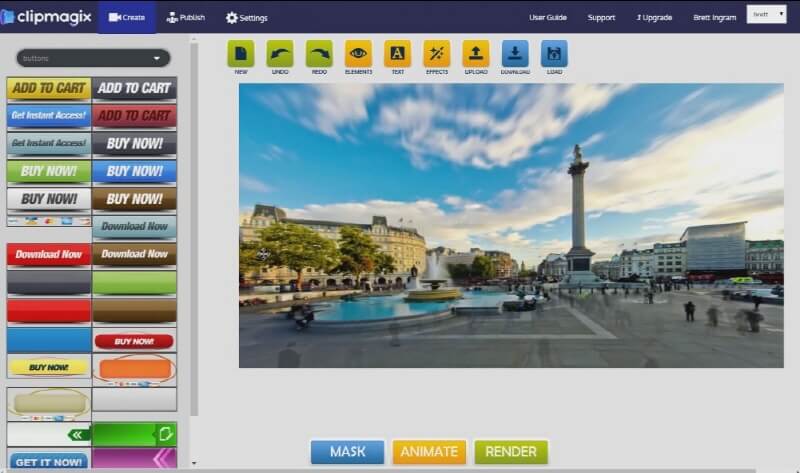 Animated Image Clips Creator