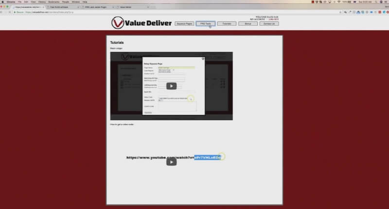 Value Deliver Tutorial