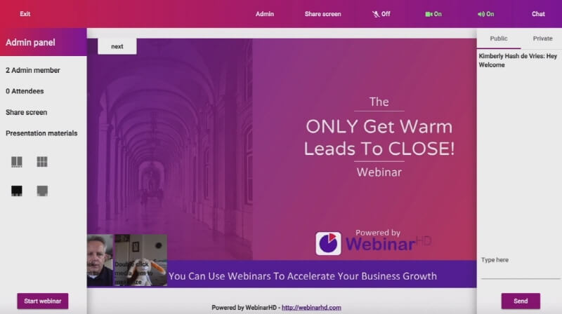 WebinarHD Webinar Software