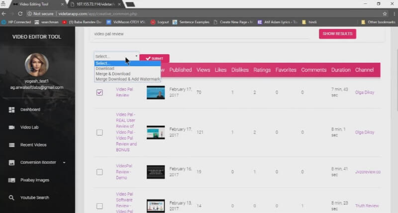 Videtar Demo