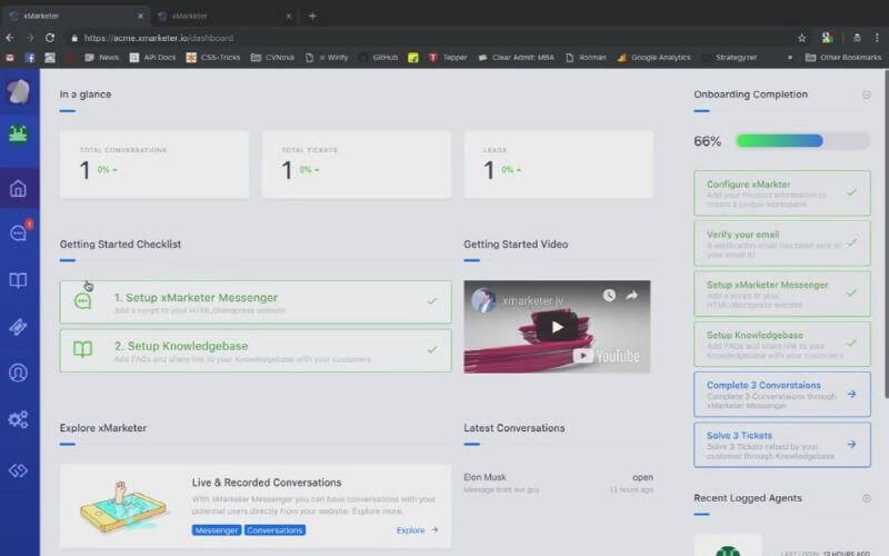 All In One Live Chat Support System
