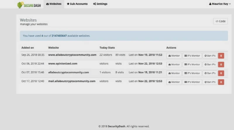 SecureDash Demo