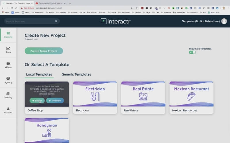 Interactive Local Video Funnel Creator