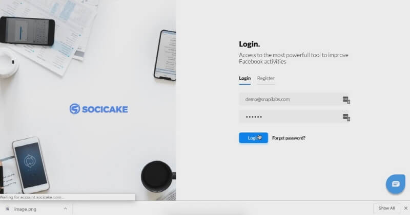 SociCake Demo