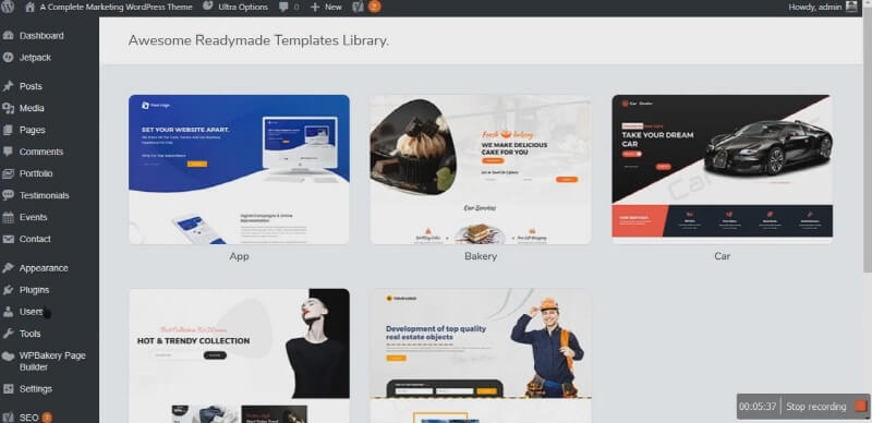 UltraSuite All In One WordPress Theme