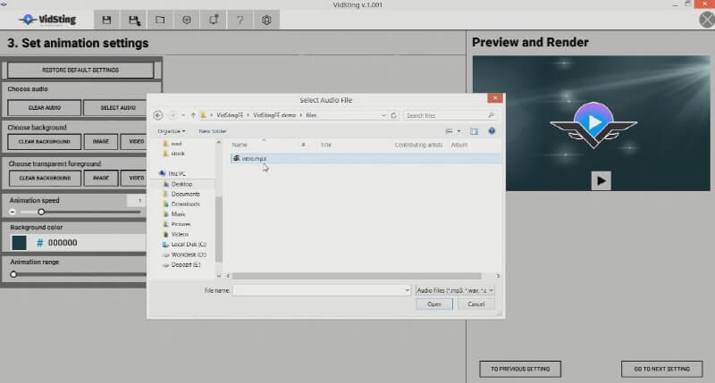 Video Stinger Producing Software