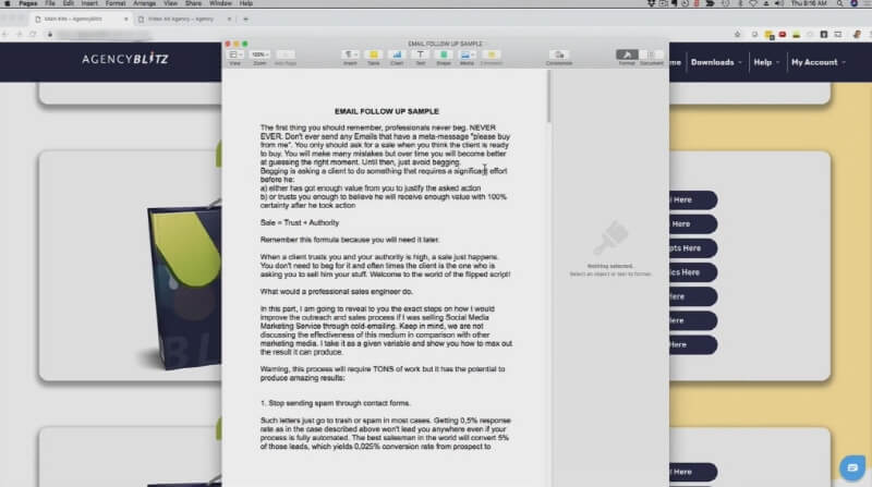 AgencyBlitz Tutorial