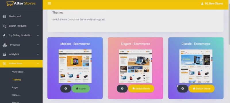 AlterStores Software