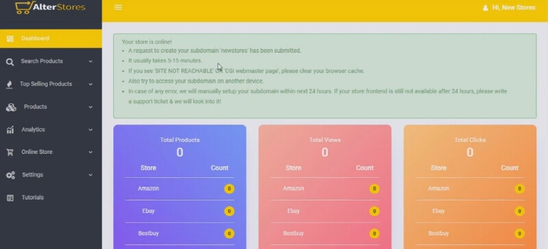 Automated Price Comparison Store Builder