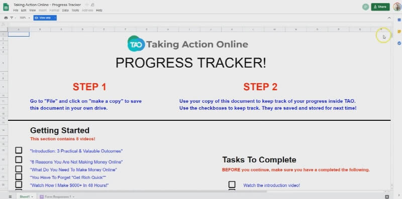 Does Taking Action Online Really Works