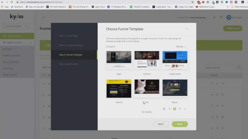 Kyvio Funnel Builder