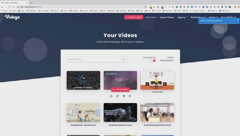 Video Creation and Video Selling System