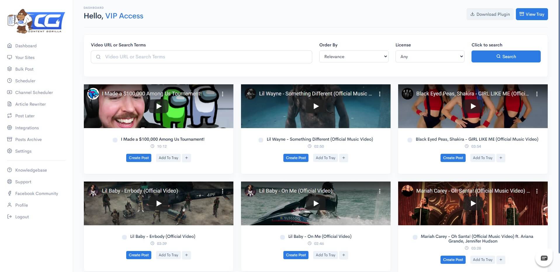 Content Gorilla 2.0 Full Demo