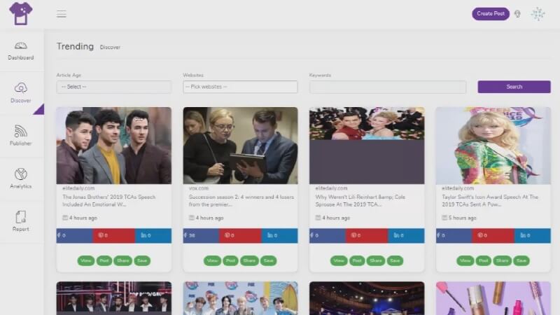 All In One Viral Content Finder Curator Poster