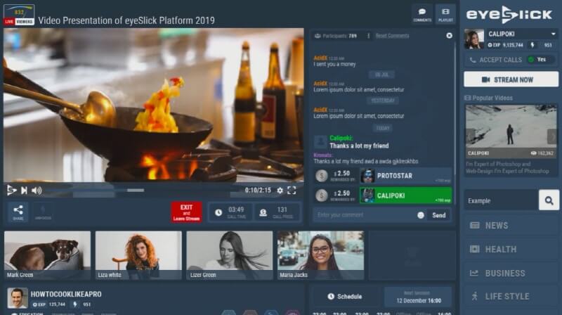 New Social Video Commerce Marketplace Platform