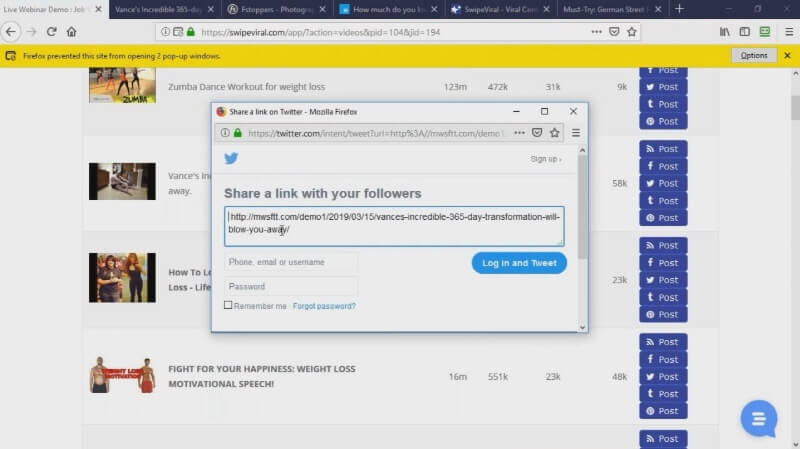 SwipeViral Software