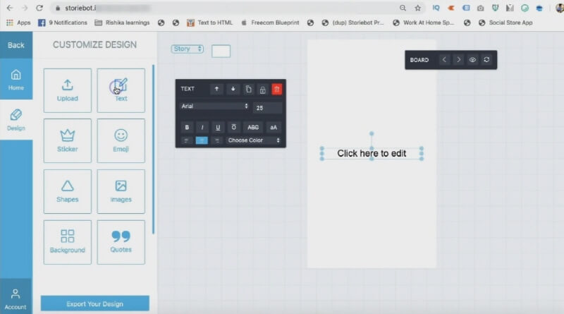 StorieBot Demo