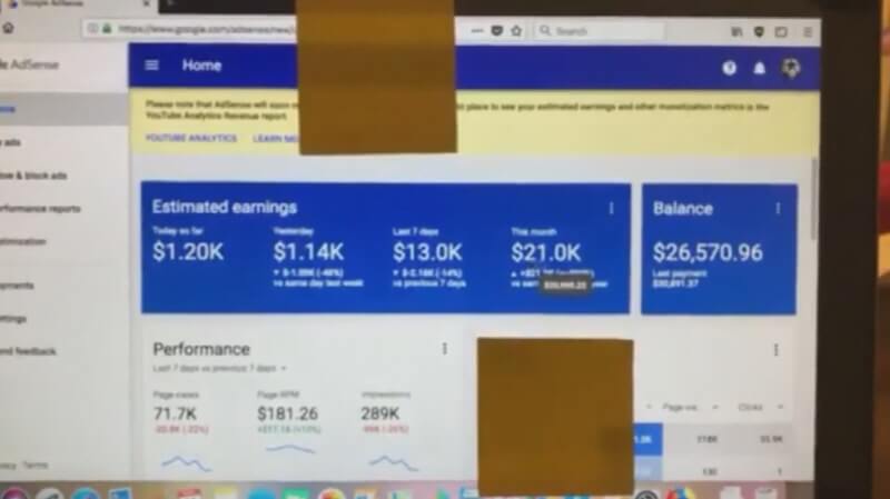 Madsense Revamped Earnings Proof