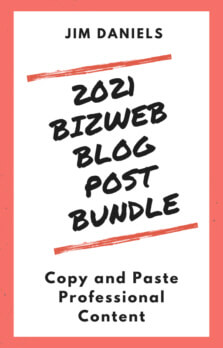 2021 Affiliate Marketers Master Swipe OTO 1 - BizWeb Blog Post Bundle PLR