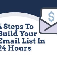 4 Steps to Build Your Email List in 24 Hours