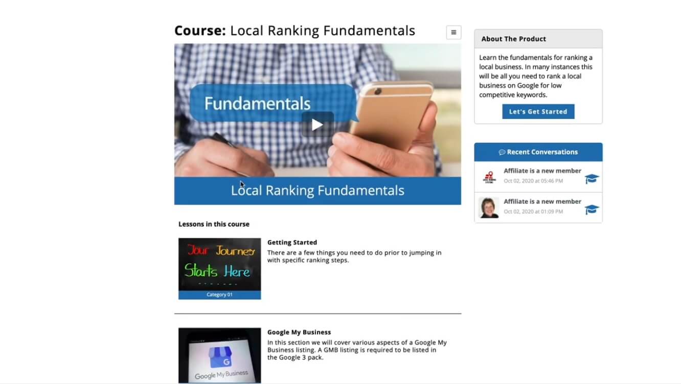Local Ranking Systems Tutorial
